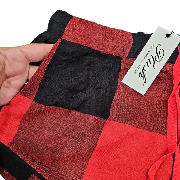 Plush X Revolve  Ultra Soft Buffalo Plaid PJ Set - Picture 8 of 11